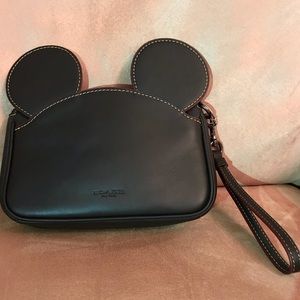 Limited edition Mickey Mouse Coach wristlet